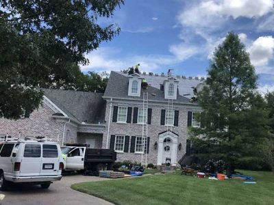 Professional Roof Repair Project